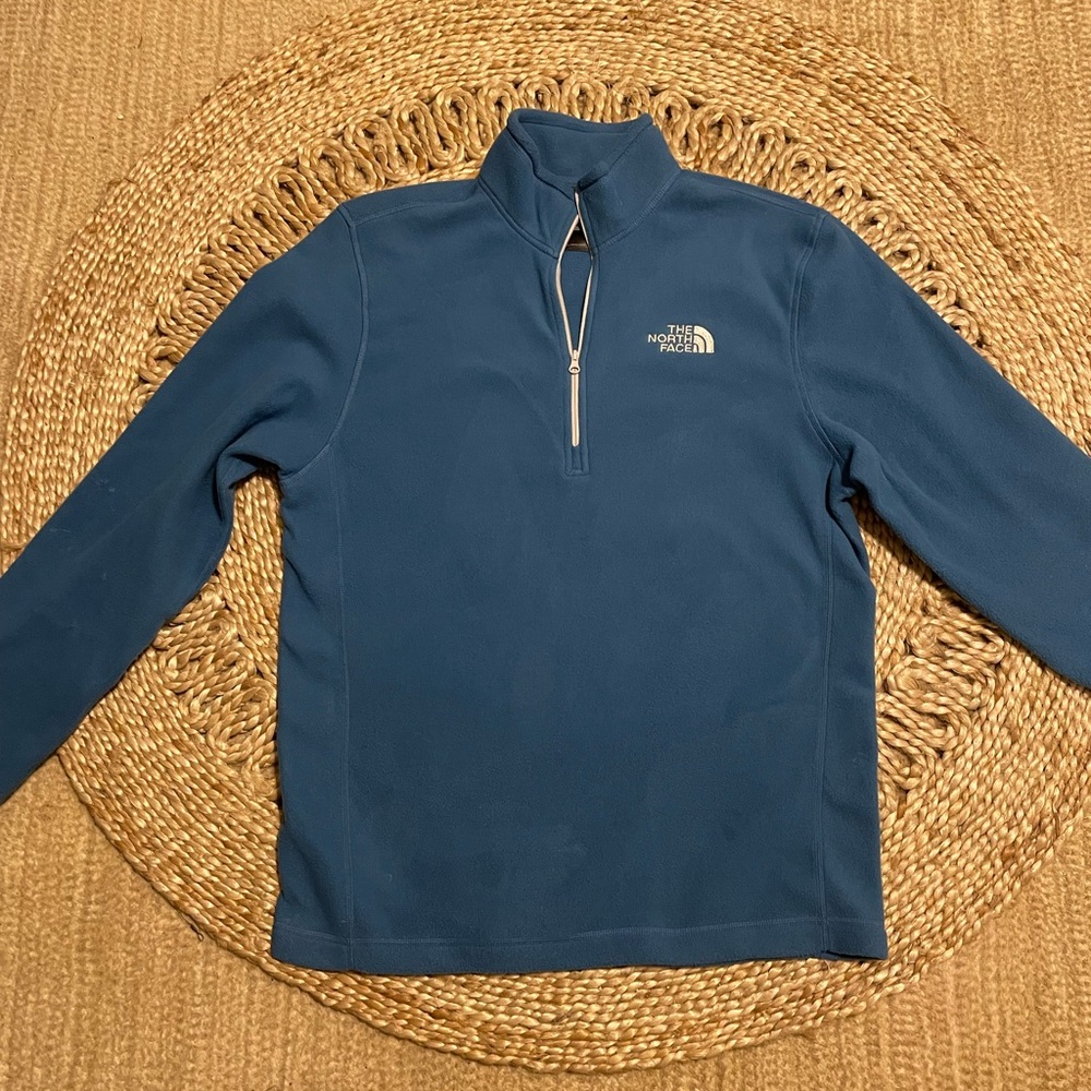 North Face fleece quarter zip